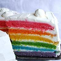 tęczowy tort…rainbow cake….