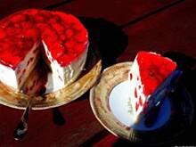 Fot. Olkka, Jogurtowiec z truskawkami