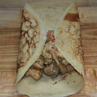 Naleśniki Zapiekane Z Kurczakiem I Warzywami