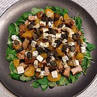 Sałatka z polędwicą i mandarynkami wg M&Ł