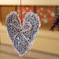 Koronkowe serca pachnące sianem