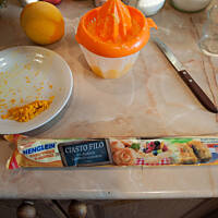 Opakowanie ciasta Filo kupione w markecie T.