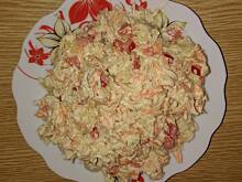 Fot. supermonica, Surówka z białej kapusty z papryką i chrzanem