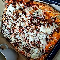 Pizza ze starego zeszytu teściowej PRL 