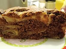 Fot. wiola99, Ciasto kakaowe z jabłkami