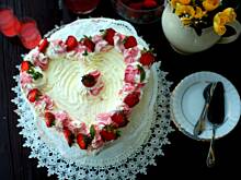 Fot. Olkka, Tort serce (bez formy w kształcie serca) 