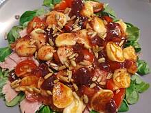 Fot. mariola2000, Sałatka z oscypkiem i szynką wg M&Ł