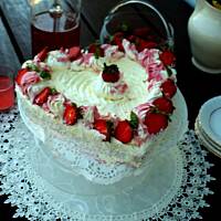 Tort serce (bez formy w kształcie serca) 