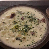 Zupa kalafiorowa z wątróbką