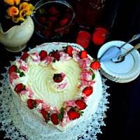 Tort serce (bez formy w kształcie serca) 