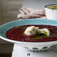 zupa krem z buraków (bez mleka kokosowego)