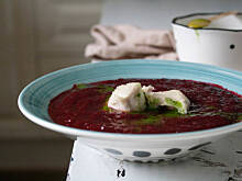 Fot. kanielak, zupa krem z buraków (bez mleka kokosowego)