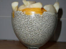 Fot. Miraska, Kokosowy budyń z nasion chia