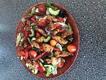 Fot. Andy007, Sałatka z grilowanym kurczakiem