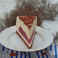 Sernik karmelowy na zimno 