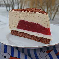 Sernik karmelowy na zimno 