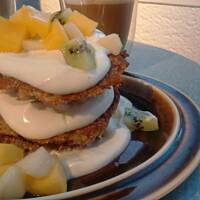 Śniadaniowe placuszki owsiane