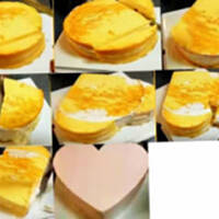 Tort serce (bez formy w kształcie serca) 