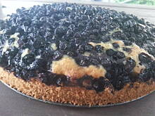 Fot. Dżanina Fonda, Owocowe ciasto serowe - mięciutkie i wilgotne