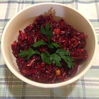 Prosta surówka z buraczków czerwonych