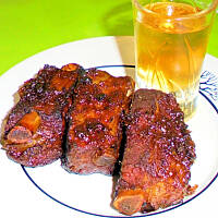 Żeberka w whisky wg M&Ł