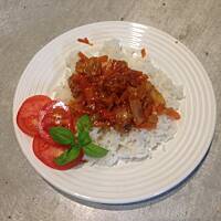 kurczak po chińsku w pomidorowym sosiku