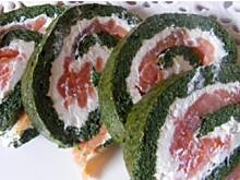 Fot. Dzina, Rolada szpinakowa z łososiem