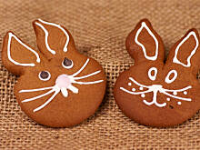 Fot. Wkn, Piernikowe zajączki wielkanocne