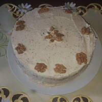 Tort makowo-orzechowy