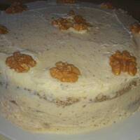 Tort makowo-orzechowy