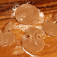 Piernikowe zajączki wielkanocne