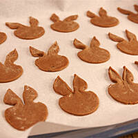 Piernikowe zajączki wielkanocne