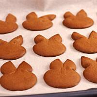 Piernikowe zajączki wielkanocne