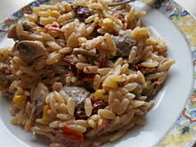 Fot. InkaMalinka, Sałatka z makaronem orzo