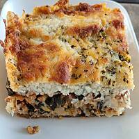 Zapiekanka mięsno kalafiorowa