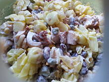 Fot. Dżanina Fonda, Sałatka z sakiewek ;)