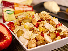 Fot. Wkn, Sałatka gyros