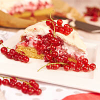 Ciasto porzeczkowe z bezą