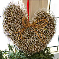 Koronkowe serca pachnące sianem