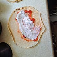 Naleśniki z serem i budyniem 