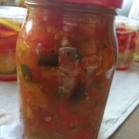 Leczo na zimę do słoików