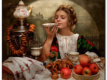 Fot. majolika, Herbata po rosyjsku