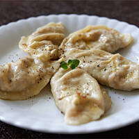 Pierogi z kaszą gryczaną