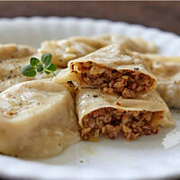 Pierogi z kaszą gryczaną