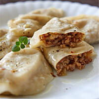 Pierogi z kaszą gryczaną