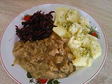 Fot. s_anka88, Gulasz wieprzowy musztardowy