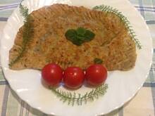 Fot. Lea2, Placuszki sezamowe z nadzieniem warzywnym na ostro