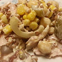 Sałatka z sorgo... lub innej kaszy