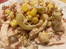 Fot. Dżanina Fonda, Sałatka z sorgo... lub innej kaszy