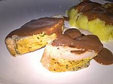 Fot. pwyso, schab ze śliwką w śliwkowym sosie ...